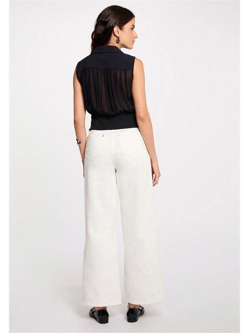 Gilet con bottoni OPLI ( TAGLIE FRANCESI ) MORGAN DE TOI | OPLIBLEU MARINE