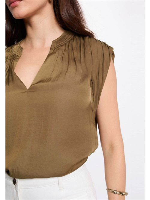 Elegant flowing top OROOVE (FRENCH SIZES) MORGAN DE TOI | OROOVEKAKI