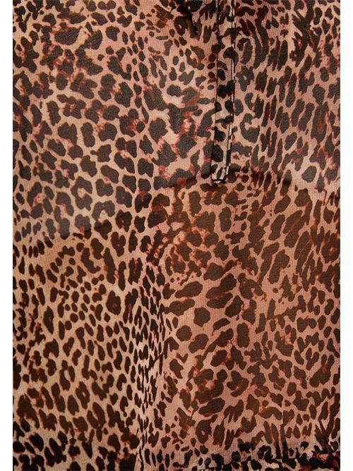 OWAY.F Animal Print Blouse (French Sizes) MORGAN DE TOI | OWAY.FMULTICOLORE