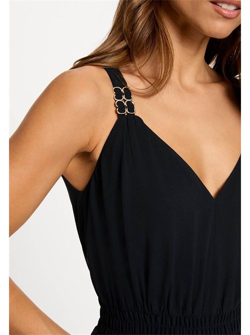 Tuta elegante plissè PALJI ( TAGLIE FRANCESI ) MORGAN DE TOI | PALJIBLEU MARINE