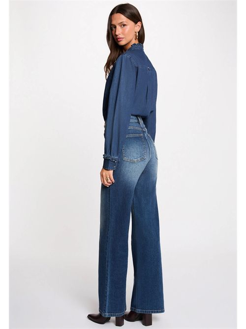 Wide-leg jeans PIZET (FRENCH SIZES) MORGAN DE TOI | PIZETDENIM STONE