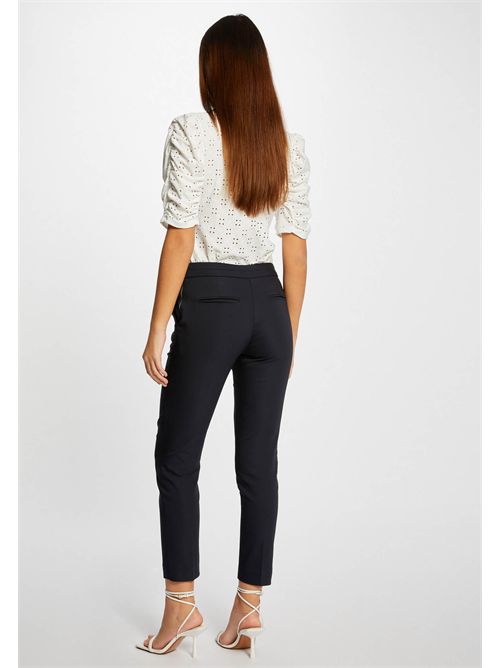 PROSY.F slim-fit trousers (FRENCH SIZES) MORGAN DE TOI | PROSY.FBLEU MARINE