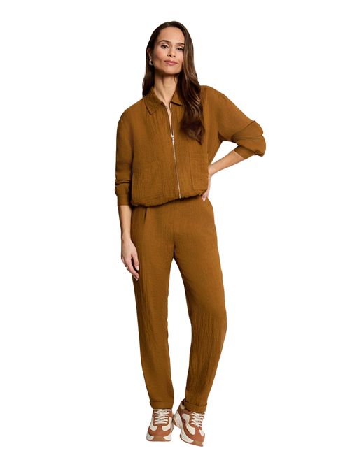Pantalone con cintura integrata PSHEDA ( TAGLIE FRANCESI ) MORGAN DE TOI | PSHEDACAMEL