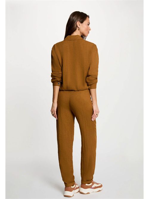 Pantalone con cintura integrata PSHEDA ( TAGLIE FRANCESI ) MORGAN DE TOI | PSHEDACAMEL