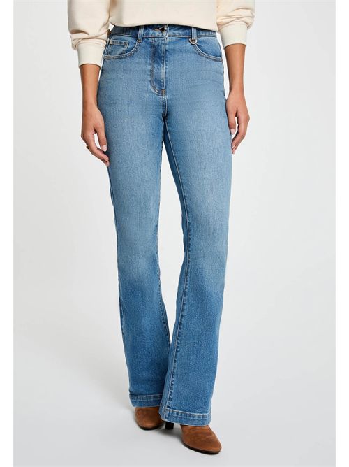 Flared Jeans PUIKO (FRENCH SIZES) MORGAN DE TOI | PUIKODENIM STONE
