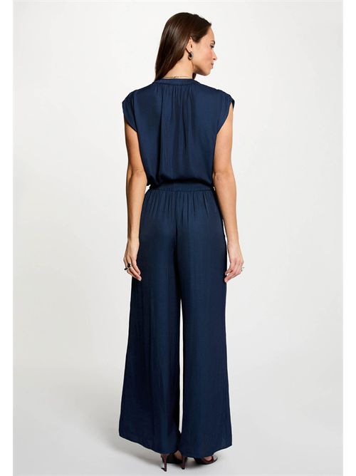 Pantaloni a gamba ampia PWENDA ( TAGLIE FRANCESI ) MORGAN DE TOI | PWENDABLEU MARINE