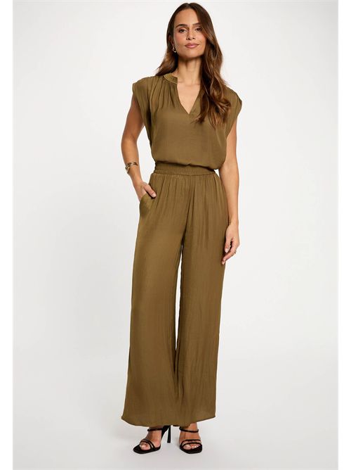 PWENDA wide-leg pants (FRENCH SIZES) MORGAN DE TOI | PWENDAVERT KAKI