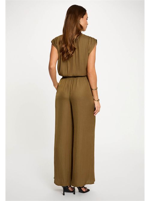 PWENDA wide-leg pants (FRENCH SIZES) MORGAN DE TOI | PWENDAVERT KAKI