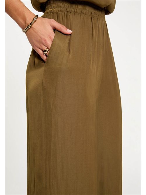 PWENDA wide-leg pants (FRENCH SIZES) MORGAN DE TOI | PWENDAVERT KAKI