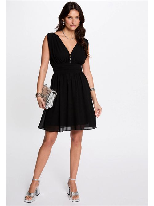 Short dress with V-neck RIA (FRENCH SIZES) MORGAN DE TOI | RIANOIR