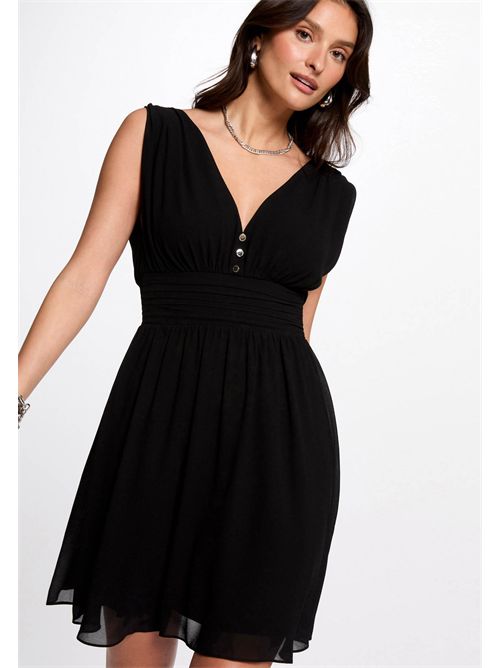 Short dress with V-neck RIA (FRENCH SIZES) MORGAN DE TOI | RIANOIR