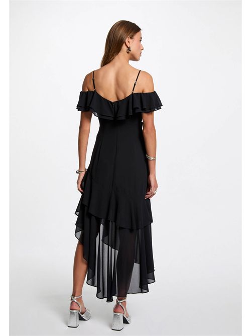 Abito con spacco RJOLIE ( TAGLIE FRANCESI ) MORGAN DE TOI | RJOLIEBLEU MARINE