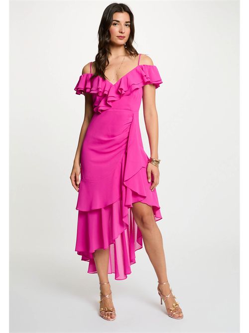 Abito con spacco RJOLIE ( TAGLIE FRANCESI ) MORGAN DE TOI | RJOLIEROSE FRAMBOISE