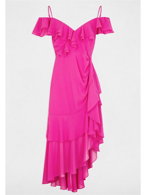 Abito con spacco RJOLIE ( TAGLIE FRANCESI ) MORGAN DE TOI | RJOLIEROSE FRAMBOISE