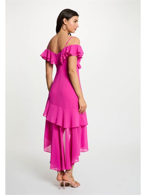 Abito con spacco RJOLIE ( TAGLIE FRANCESI ) MORGAN DE TOI | RJOLIEROSE FRAMBOISE