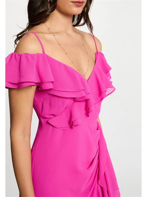 Abito con spacco RJOLIE ( TAGLIE FRANCESI ) MORGAN DE TOI | RJOLIEROSE FRAMBOISE