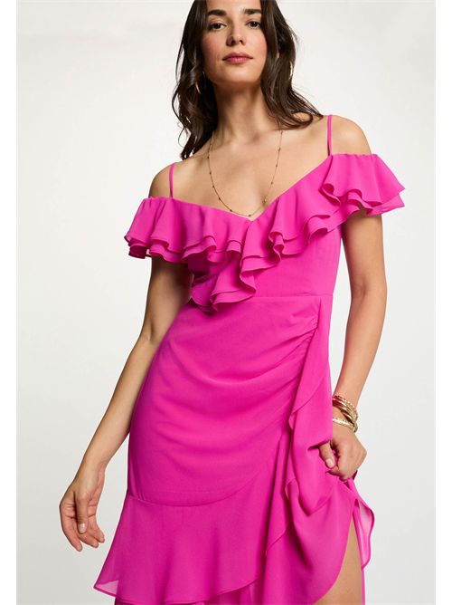 Abito con spacco RJOLIE ( TAGLIE FRANCESI ) MORGAN DE TOI | RJOLIEROSE FRAMBOISE