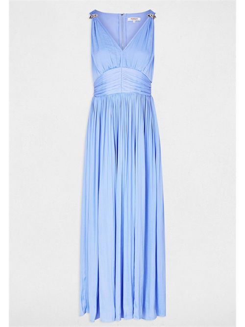 Abito lungo con spacco RLOUNA ( TAGLIE FRANCESI ) MORGAN DE TOI | RLOUNABLEU