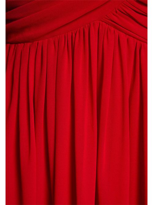 Long dress with bare shoulders RVENICE (FRENCH SIZES) MORGAN DE TOI | RVENICEROUGE