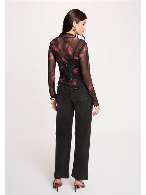 TALEXI floral print fitted top MORGAN DE TOI | TALEXIMULTICOLORE