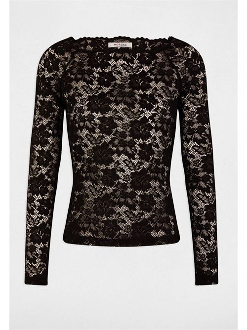 Maglia semitrasparente in pizzo TKISS MORGAN DE TOI | TKISSNOIR