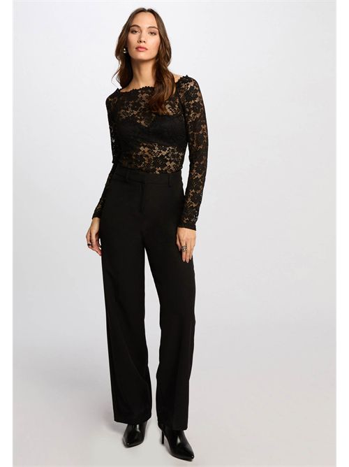 Maglia semitrasparente in pizzo TKISS MORGAN DE TOI | TKISSNOIR