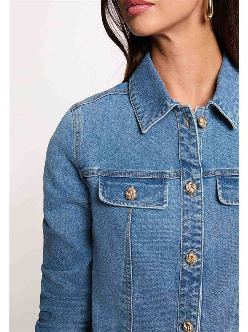 Giacca Denim VODIA ( TAGLIE FRANCESI ) MORGAN DE TOI | VODIADENIM STONE