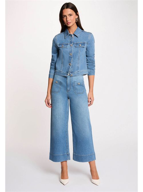 Giacca Denim VODIA ( TAGLIE FRANCESI ) MORGAN DE TOI | VODIADENIM STONE