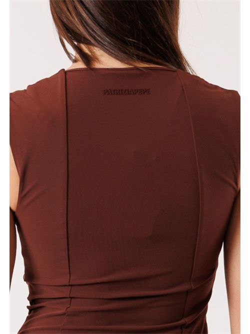 Abito midi aderente con spacco 2A3010 PATRIZIA PEPE | 2A3010JZ26B887