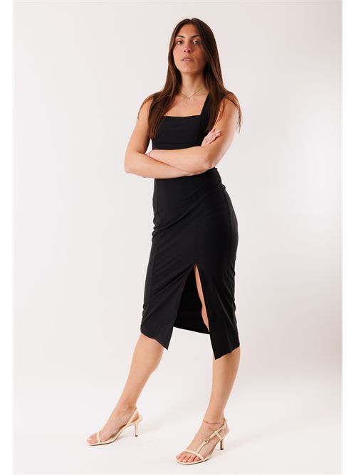 Abito midi aderente con spacco 2A3010 PATRIZIA PEPE | 2A3010JZ26K103