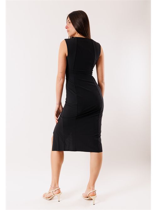 Abito midi aderente con spacco 2A3010 PATRIZIA PEPE | 2A3010JZ26K103