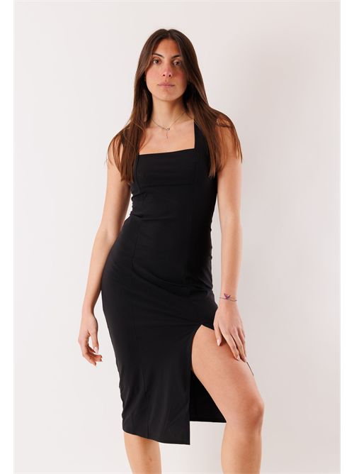 Abito midi aderente con spacco 2A3010 PATRIZIA PEPE | 2A3010JZ26K103