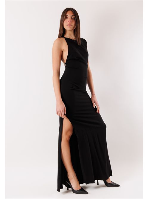 Abito lungo aderente con spacco 2A3021 PATRIZIA PEPE | 2A3021A738K103