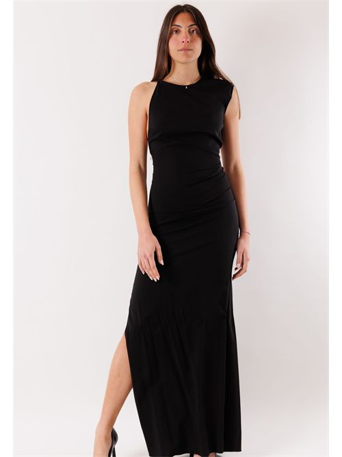 Abito lungo aderente con spacco 2A3021 PATRIZIA PEPE | 2A3021A738K103