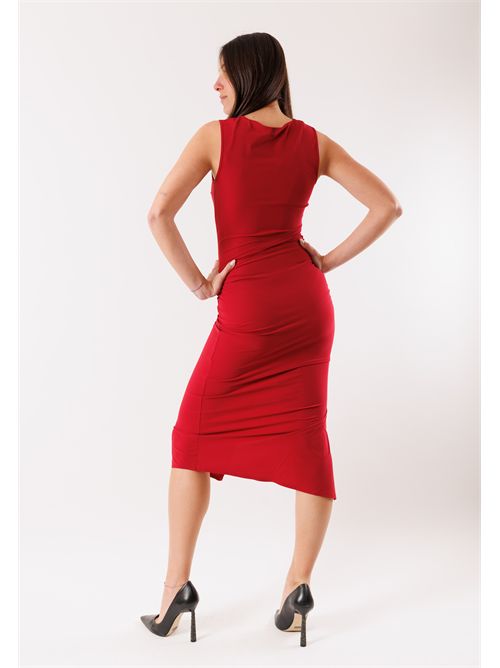 Abito midi aderente con spacco 2A3081 PATRIZIA PEPE | 2A3081JZ26R894