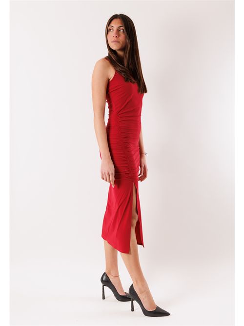 Abito midi aderente con spacco 2A3081 PATRIZIA PEPE | 2A3081JZ26R894
