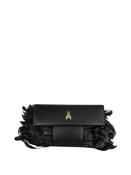 Clutch pelle con piume 2B0173 PATRIZIA PEPE | 2B0173V055K103