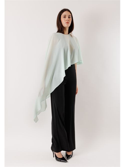 Poncho elegante asimmetrico fluido 2f0148 PATRIZIA PEPE | 2F0148AD08G632