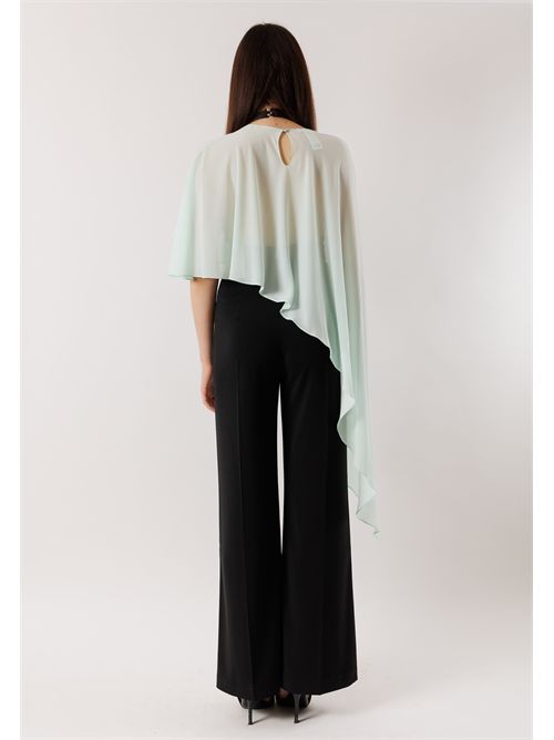 Poncho elegante asimmetrico fluido 2f0148 PATRIZIA PEPE | 2F0148AD08G632