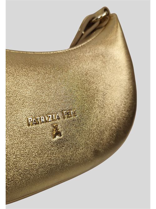 Borsa a mezza luna in pelle 8B0309 PATRIZIA PEPE | 8B0309L138Y442