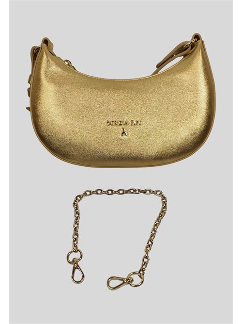 Borsa a mezza luna in pelle 8B0309 PATRIZIA PEPE | 8B0309L138Y442