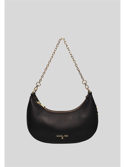 Borsa a mezza luna in pelle 8B0310L001 PATRIZIA PEPE | 8B0310L001K103