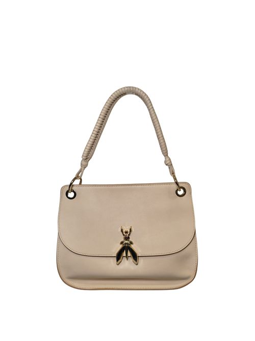 Borsa beige pelle patta 8B0312 PATRIZIA PEPE | 8B0312L162W405