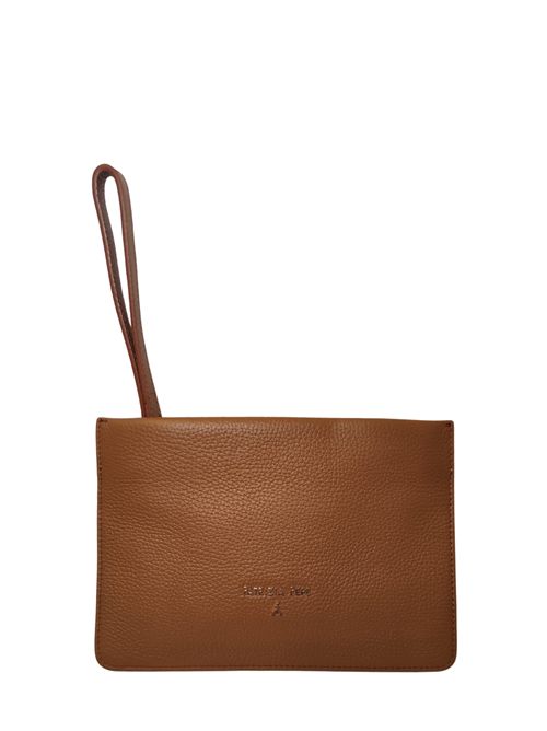 Borsa in pelle con tracolla a catena 8B0335L001 PATRIZIA PEPE | 8B0335L001B111