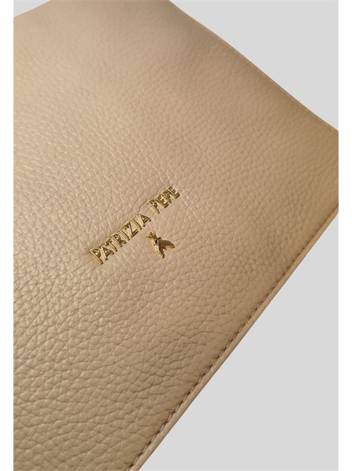 Borsa in pelle con tracolla a catena 8B0335L001 PATRIZIA PEPE | 8B0335L001R874