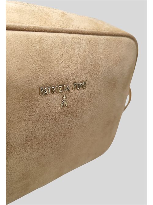 Borsa in pelle effetto scamosciato 8B8985L152 PATRIZIA PEPE | 8B8985L152B880