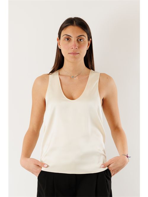 Top satin fluido 8C0725A269 PATRIZIA PEPE | 8C0725A269W409
