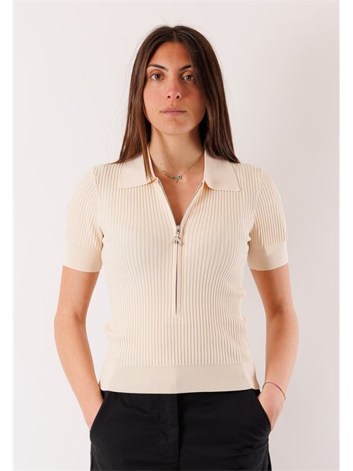 Polo in maglia con zip 8K0388 PATRIZIA PEPE | 8K0388K300W409