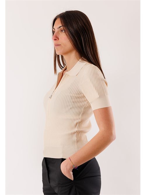 Polo in maglia con zip 8K0388 PATRIZIA PEPE | 8K0388K300W409