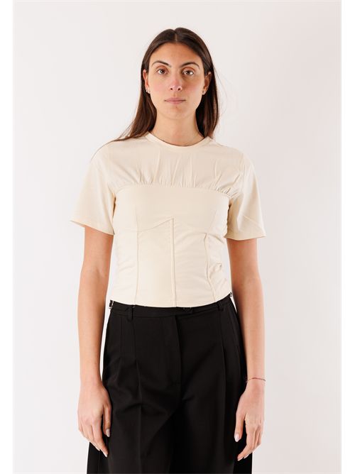 Maglia bustier in cotone 8M1803J387 PATRIZIA PEPE | 8M1803J387W409